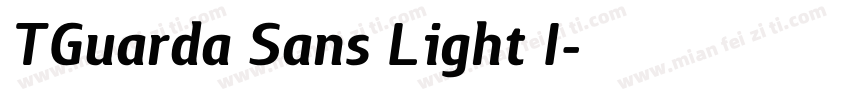 TGuarda Sans Light I字体转换